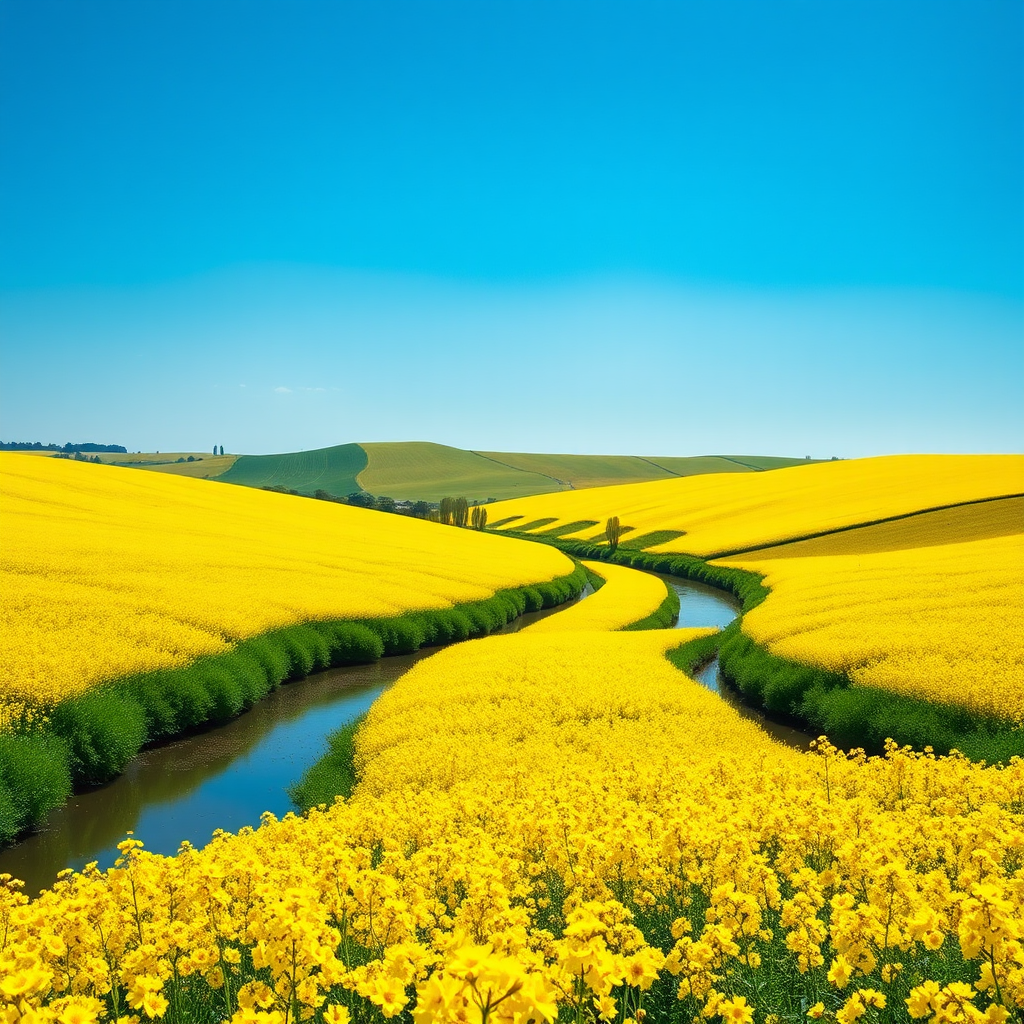 Photographer captures Sussex countryside in vivid spring colour